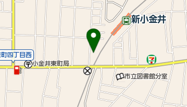 公文式小金井東町教室の地図画像