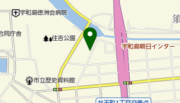 公文式宇和島住吉教室の地図画像