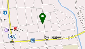 公文式中挾教室の地図画像