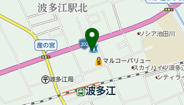 公文式産乃宮教室の地図画像