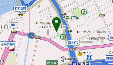 公文式本田小東教室の地図画像