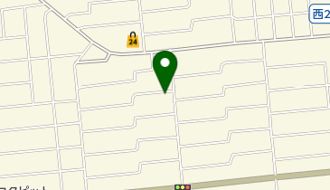 公文式開西きた教室の地図画像