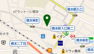 公文式橋本駅前教室の地図画像
