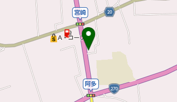公文式金峰教室の地図画像