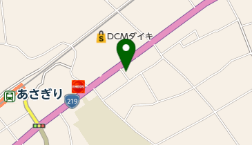 公文式あさぎり町免田教室の地図画像