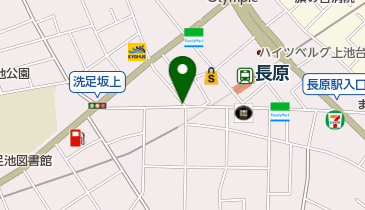 公文式長原駅前教室の地図画像
