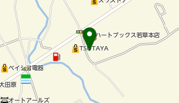 公文式大田原わかくさ教室の地図画像