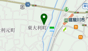 公文式寝屋川学習院教室の地図画像