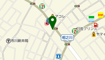 公文式新井教室の地図画像