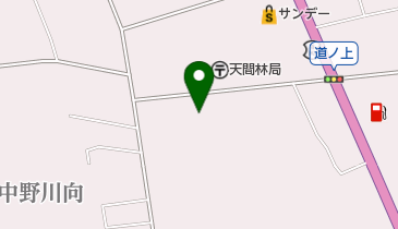 公文式天間林教室の地図画像