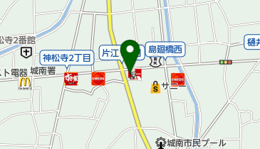 公文式北片江教室の地図画像