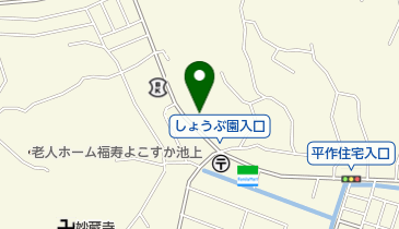 公文式池上教室の地図画像