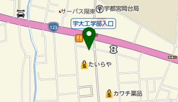 公文式石井町北教室の地図画像