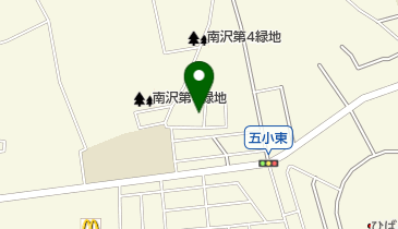 公文式五小通り教室の地図画像