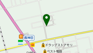 公文式三日月教室の地図画像