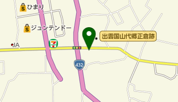 公文式松江大庭教室の地図画像