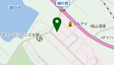 公文式城の宮教室の地図画像