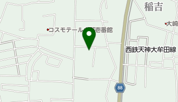 公文式寺福童教室の地図画像