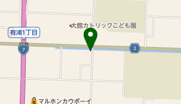 公文式有浦教室の地図画像