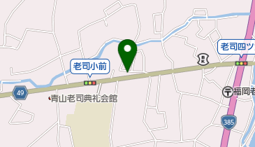 公文式老司教室の地図画像