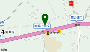 公文式赤崎小前教室の地図画像