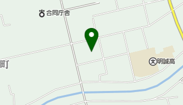 公文式益田三宅町教室の地図画像