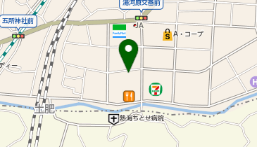 公文式湯河原南教室の地図画像