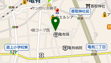 公文式亀有南口教室の地図画像