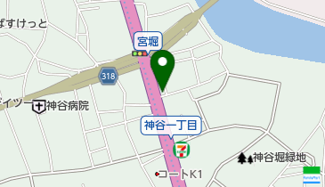 公文式王子神谷教室の地図画像