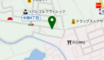 公文式中筋南教室の地図画像