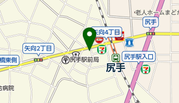 公文式尻手駅前教室の地図画像