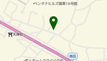 公文式篠栗高田教室の地図画像