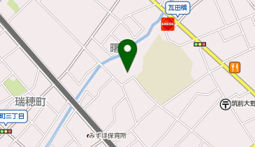 公文式瓦田教室の地図画像