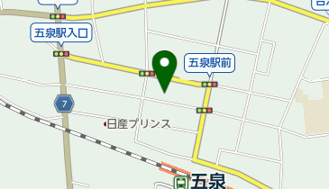 公文式五泉駅前教室の地図画像