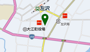 公文式左沢教室の地図画像