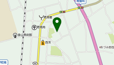 公文式穂高中央教室の地図画像