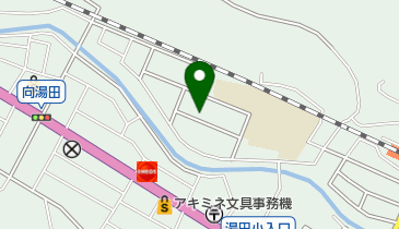 公文式湯之元教室の地図画像