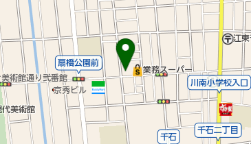 公文式扇橋西教室の地図画像