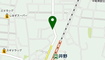 公文式井野町教室の地図画像