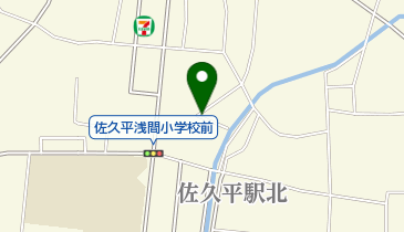 公文式佐久平駅北教室の地図画像