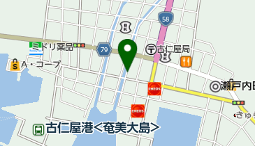 公文式古仁屋教室の地図画像