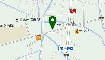 公文式足高教室の地図画像