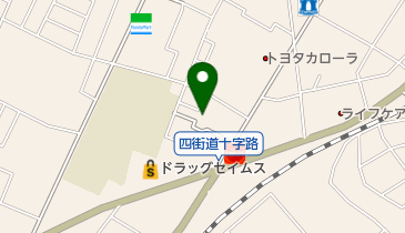 公文式四街道中央教室の地図画像