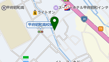 公文式西条東教室の地図画像