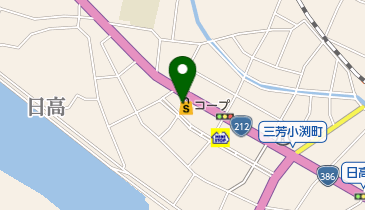 公文式日田三芳教室の地図画像