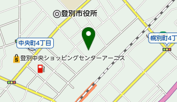 公文式幌別教室の地図画像