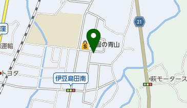 公文式伊豆島田教室の地図画像