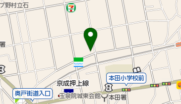公文式南立石教室の地図画像