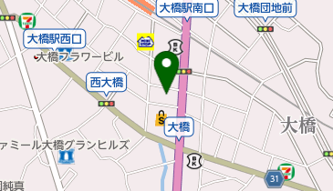 公文式大橋教室の地図画像