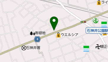 公文式石神井七丁目教室の地図画像